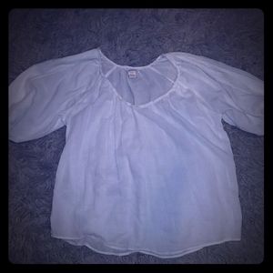 White Bohemian blouse